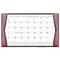 Dacasso Burgundy Leather Desk Pad w/ 2022 Calendar Insert, 34 x 20 PR-7050 - alternate 1